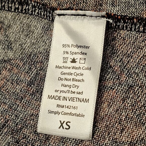 Boho Chic Long Cardigan Womens Sz XS Sweater Pockets Stretch Aztec LuLaRoe - Picture 8 of 10